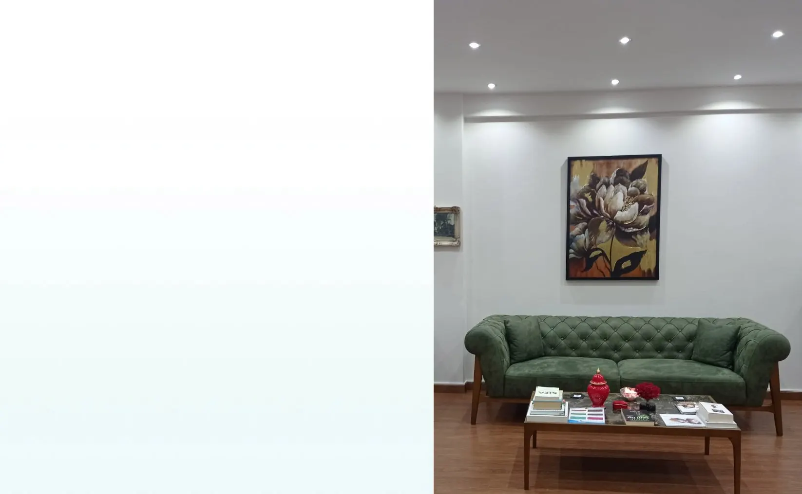 Klinik bekleme salonu